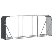 Portalegna 234 x 45 x 100 cm acciaio zincato antracite 02_0043766