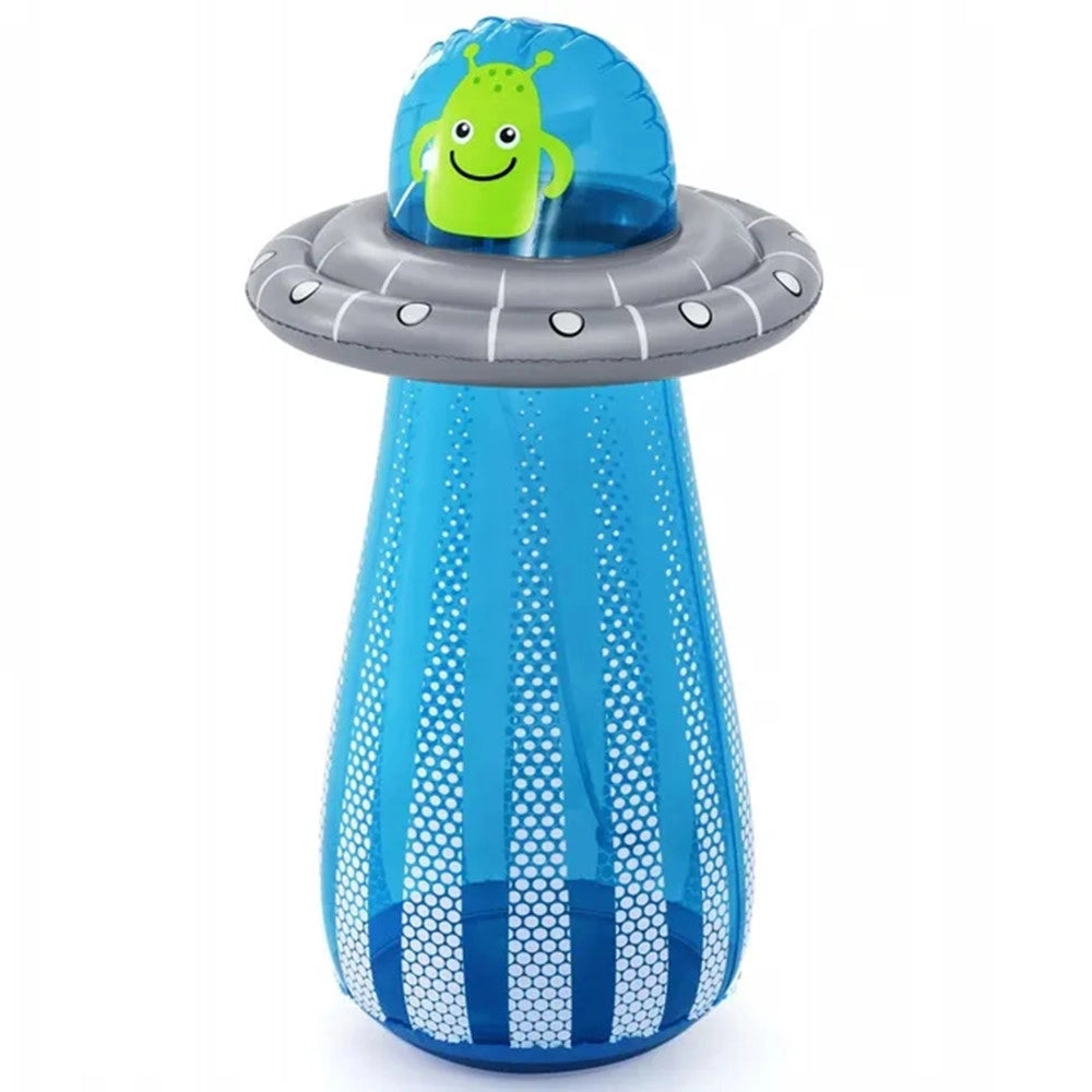 Trade Shop - Gioco Gonfiabile Spruzza Acqua Pungiball Sempreimpiedi Ufo Blaster 61x119cm Bambini 52731 -