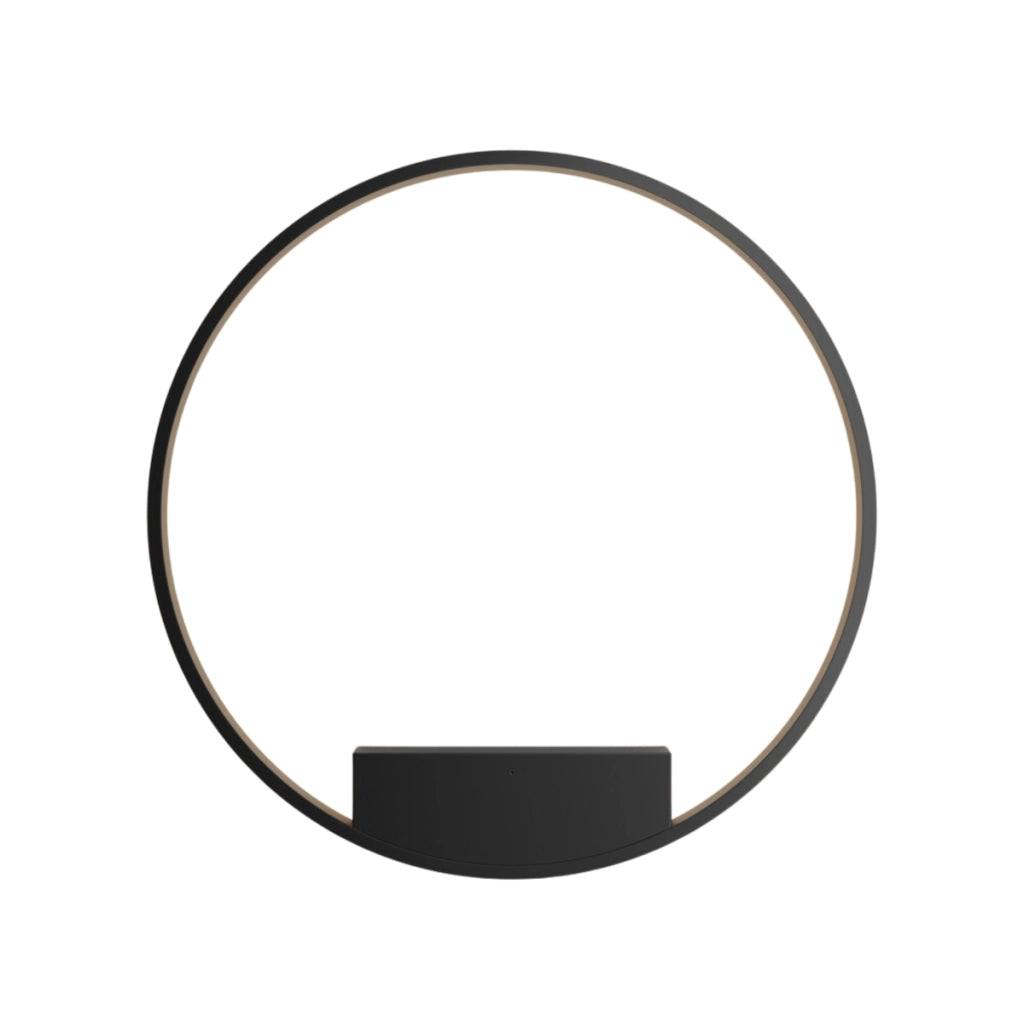 Applique tonda nera Maytoni Rim LED 51W 3000K 2400lm