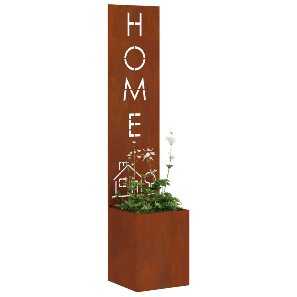 Schermo per privacy in giardino Ruggine 32 x 32 x 150 cm CFW3096191