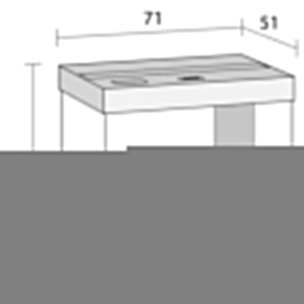 Juwel Lido 200 LED cm71x51x65h Senza Supporto Colore: Nero