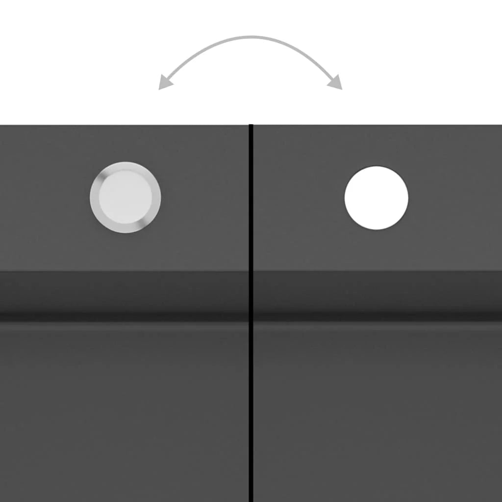 Lavello da cucina fatto a mano 59 x 44 cm acciaio inox nero 02_0002464