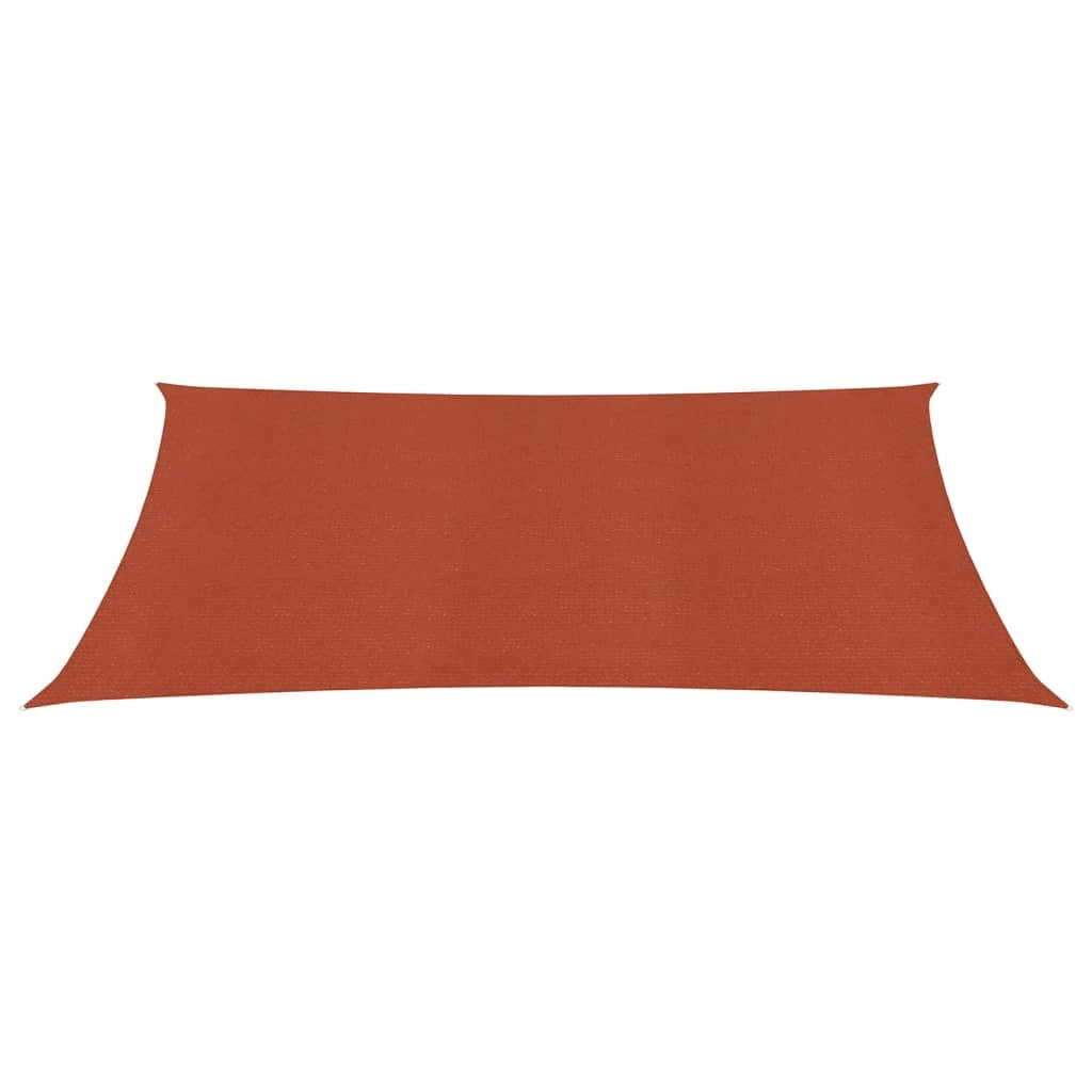 Vela ombreggiante/ombrellone 160 g/m² terracotta 2,5 x 4,5 m HDPE 02_0009339