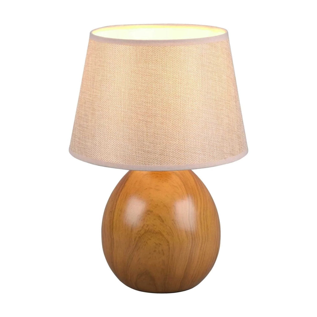 LÚZETE - LAMPADA DA TAVOLO SPLENDOUR 24CM IN FINTO LEGNO