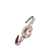 Orecchini a clip personalizzati in stile europeo e americano con cristalli scintillanti, adatti anche a orecchie non forate.