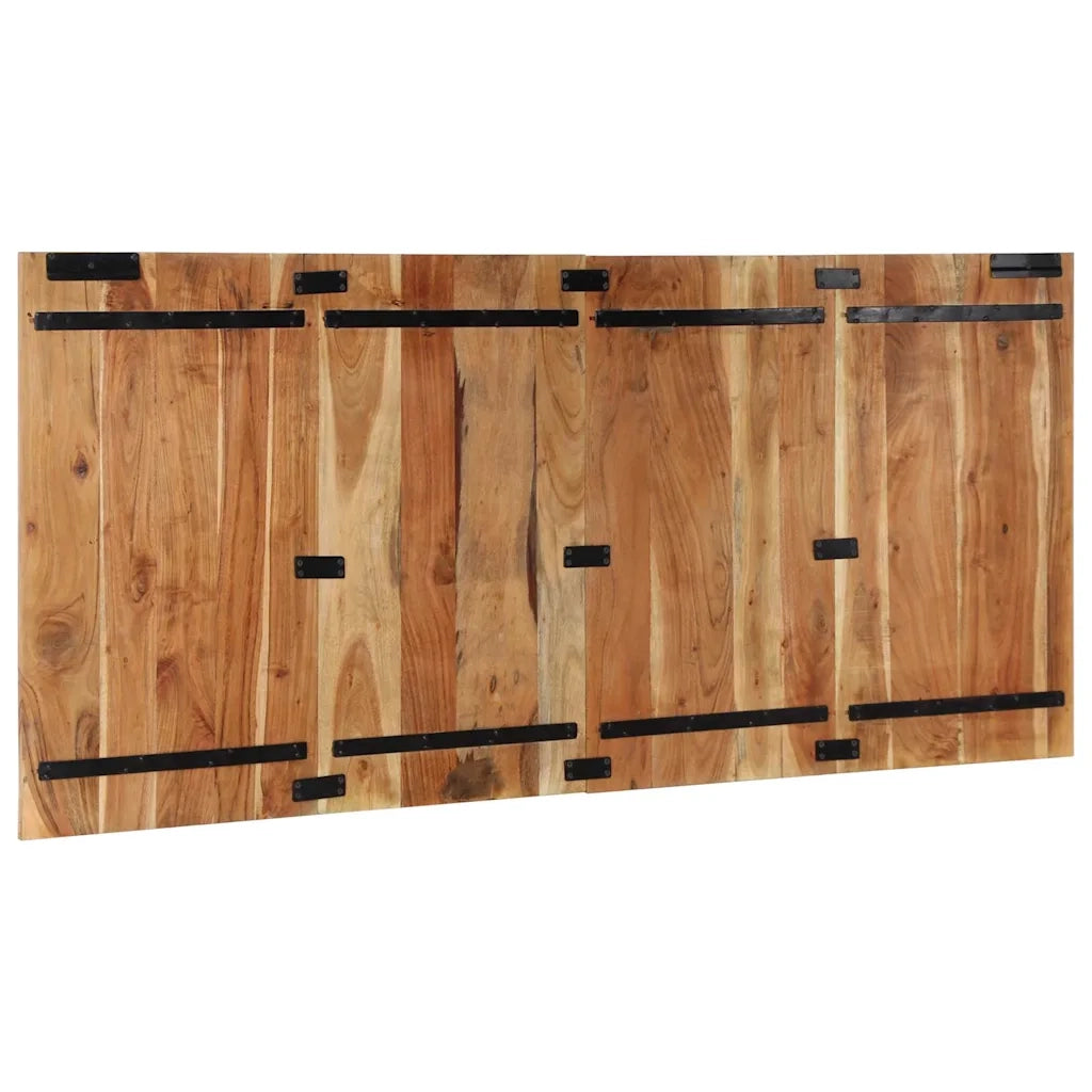 Testiera 180 cm in Legno Massello di Acacia