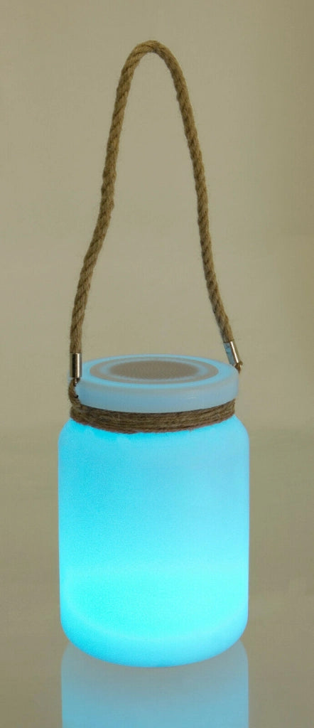 Lampada Led da Giardino Esterno Bluetooth Musica Casse Usb Vaso Vetro  Bizzotto