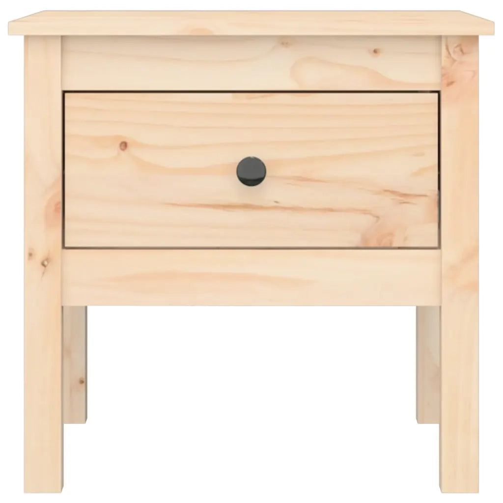 Tavolino 50x50x49 cm Legno Massello di Pino 813794