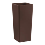 VASO FIORIERA QUADRATO IN PLS ALTO 85 CM VARI COLORI cache-pot "CLOU" Veca Color: BRONZO