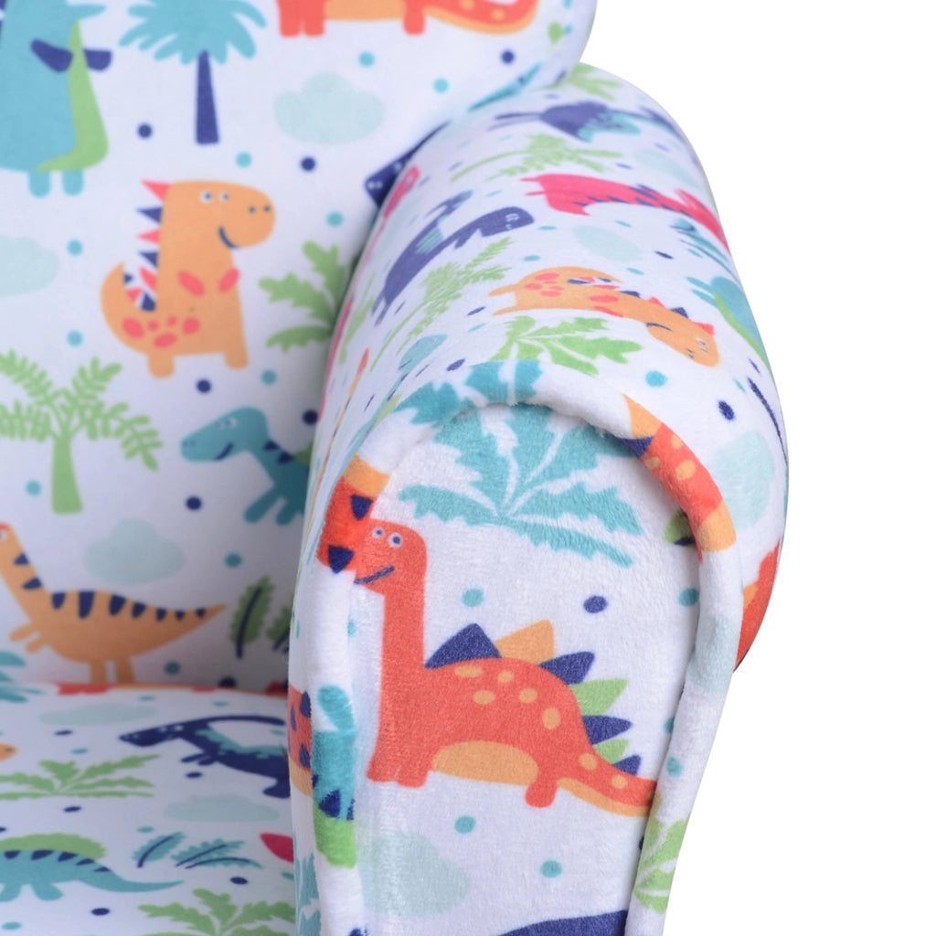 Poltrona per Bambini Dinosauri ¨C Zephmum ¨C Multicolore 50x39x44 cm
