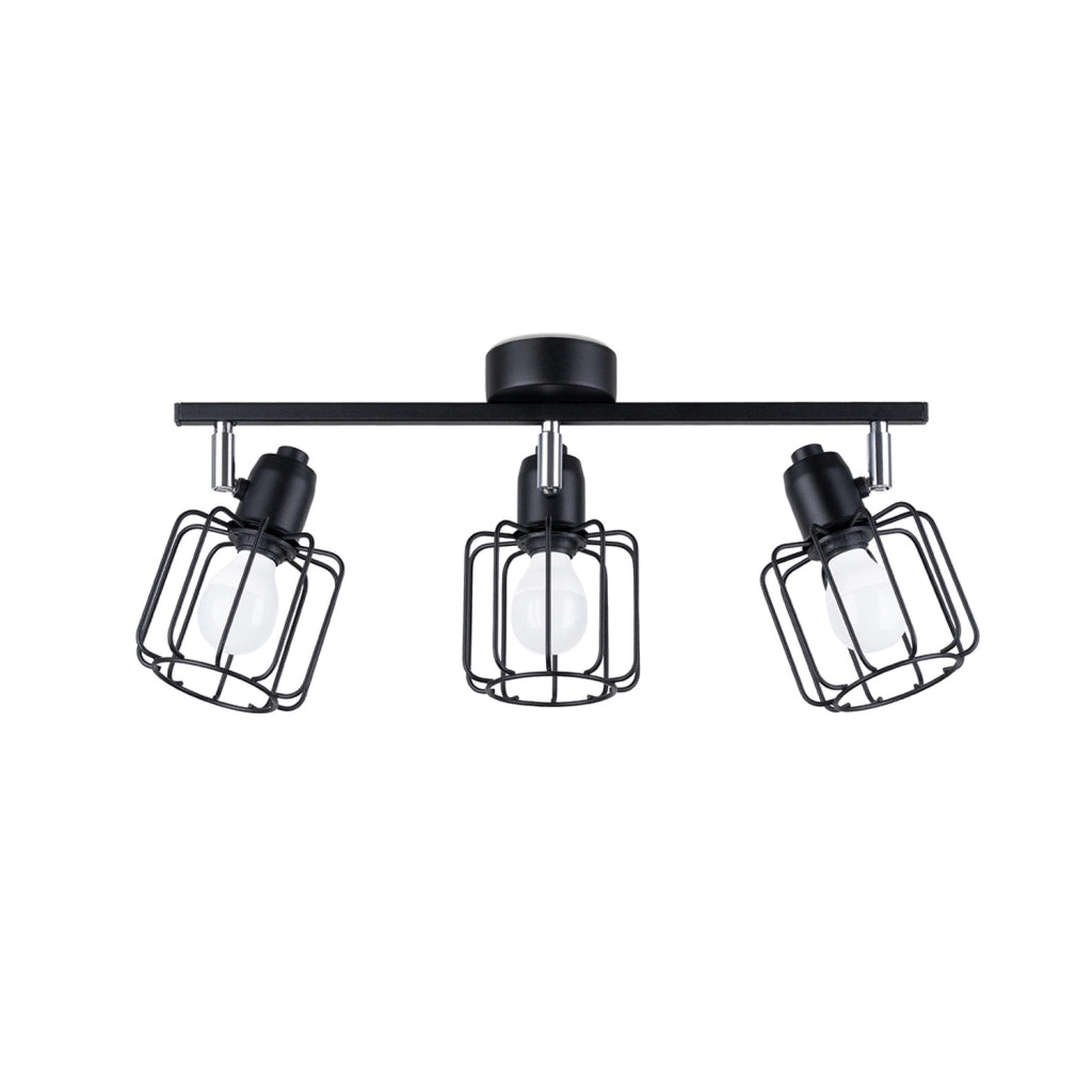 Lampada da soffitto BELUCI 3 nero