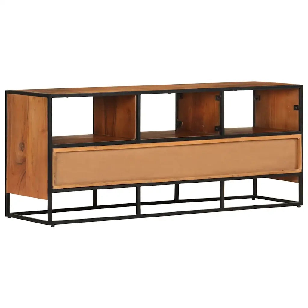 Mobile Porta TV 110x30x45 cm in Legno Massello di Acacia 327450