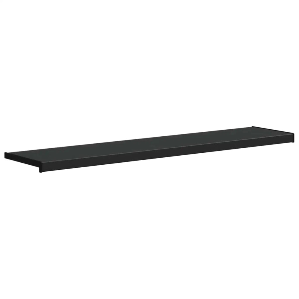 Soglia della Finestra Nero con Venature del Legno PVC CFW6223770