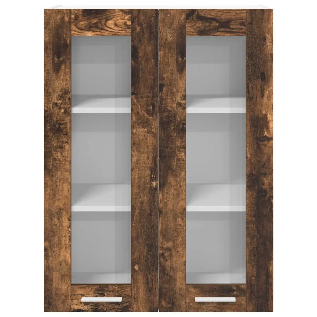 Armadio pensile Rovere fumé 60 x 31 x 80 cm Legno multistrato