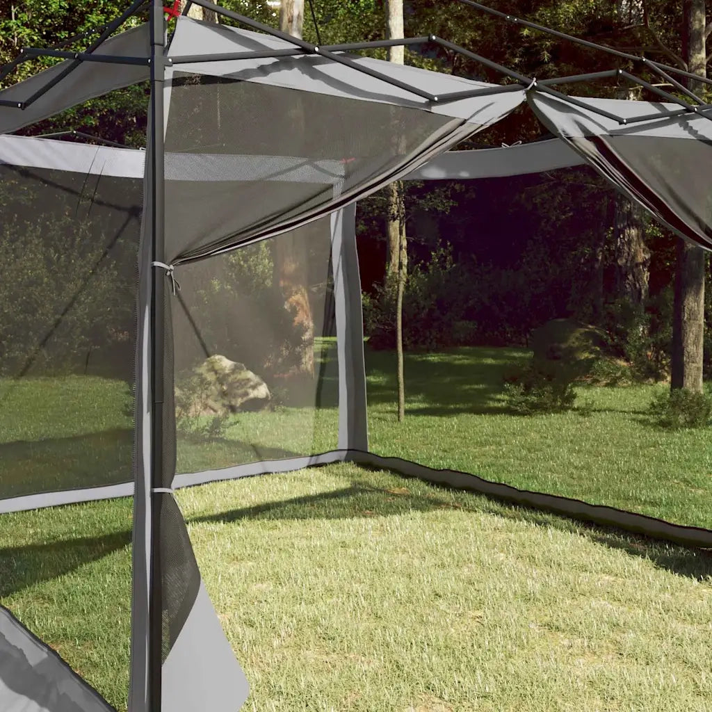 Tenda interna-Tenda da campeggio Grigio e arancione 303 x 303 x 196 cm taffet¨¤