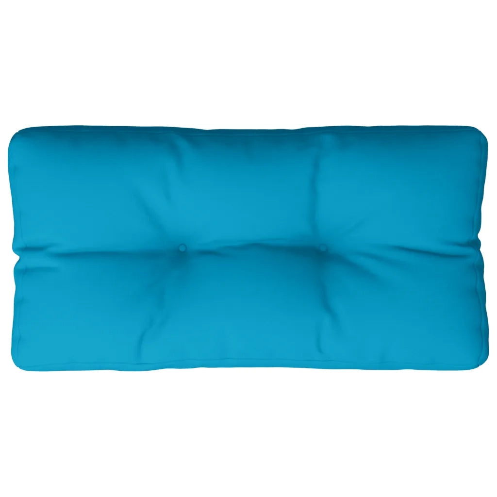 Cuscino per Pallet Blu Chiaro 70x40x12 cm in Tessuto 360583