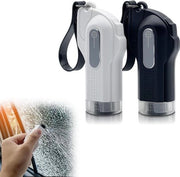 Martelli per Rottura Finestra di Auto - Strumento di Salvataggio a 2 in 1 per Tagliare Cintura e Martello di Sicurezza - Chiave di Aiuto per Emergenza con Anello - 2 Pezzi