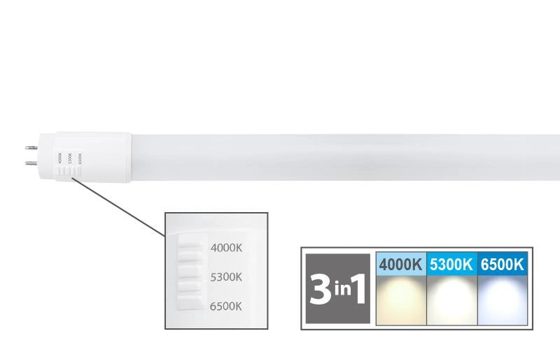 Neon a Tubo Led in Vetro Luce Selezionabile 150 cm 24 Watt