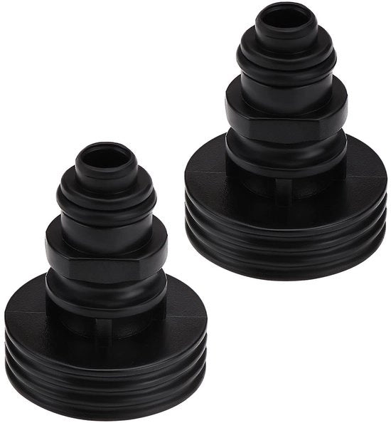 Nozzle per Hogedrukreiniger - 2 Pezzi - Plastica - Compatibile con K6/K7/PS20 - Duraturo - Connesione Immergibile - Sparatore ad Alta Pressione
