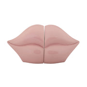 Scultura Bocca, Rosa, Poliresina, 27x9x13 cm
