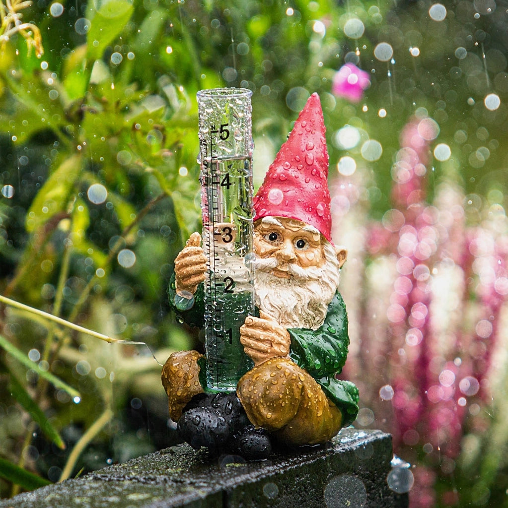 Pluviometro KADAX, misuratore di precipitazioni, totalizzatore di precipitazioni, nano decorativo da giardino.