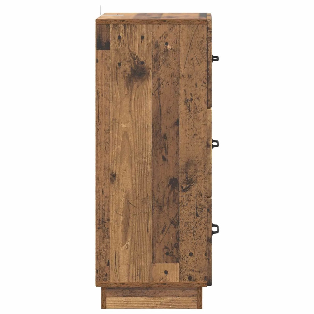 Mobile con Cassetti Legno antico 33 x 34,5 x 87 cm 895313
