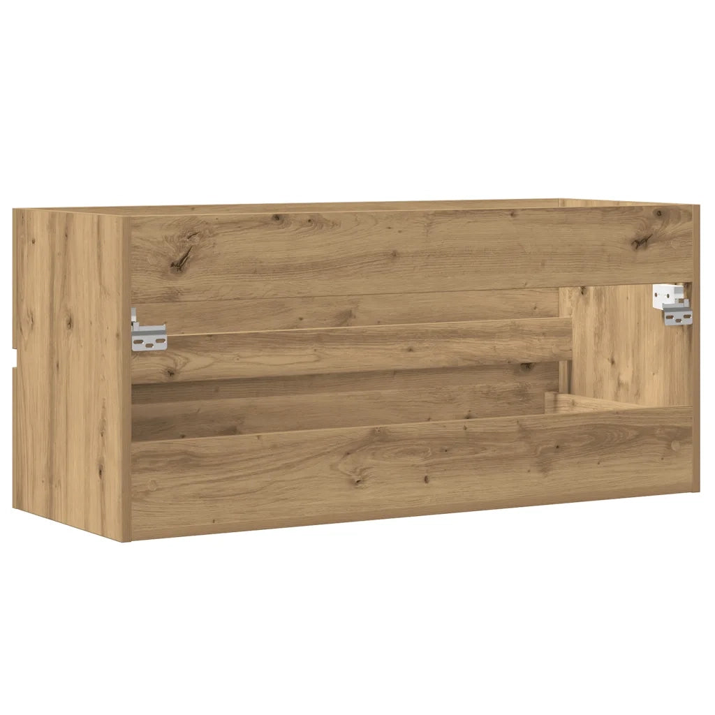 Mobile Lavabo Rovere Artigianale 100x38,5x45 cm Multistrato