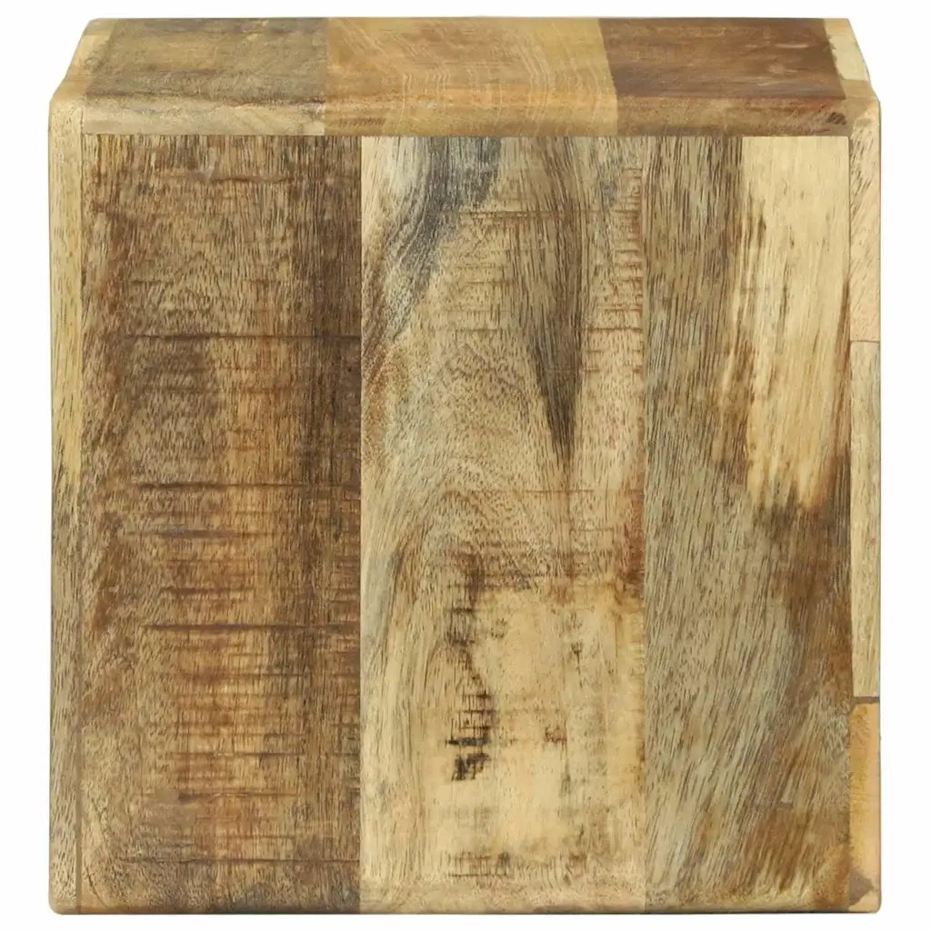 Mobile TV 2 pz-Set di 2 Credenza per TV Marrone Legno massello di mango ruvido