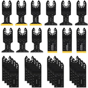 Set multitool universale da 28 pezzi con coltelli resistenti per metallo/legno/plastica