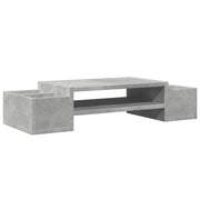 Supporto Monitor con Contenitore Grigio 70x27x15 cm Truciolato CFW3016776