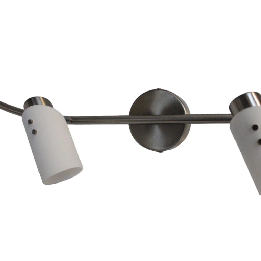 Stecca 4 Faretti con Vetro 1X11W - Serie Edimburgo ALEYAY