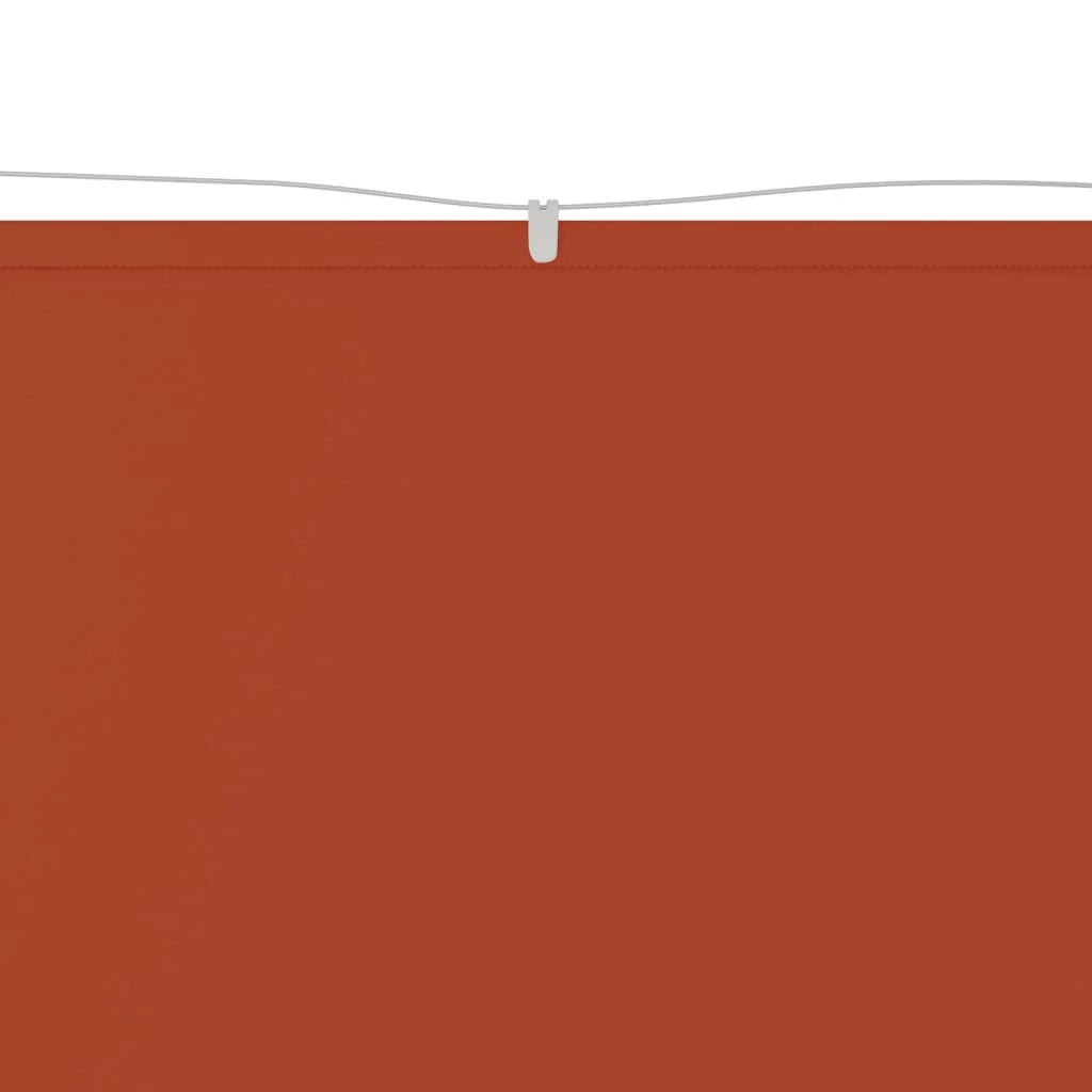 Tenda da sole verticale 140x600 cm tessuto oxford arancione 02_0007662