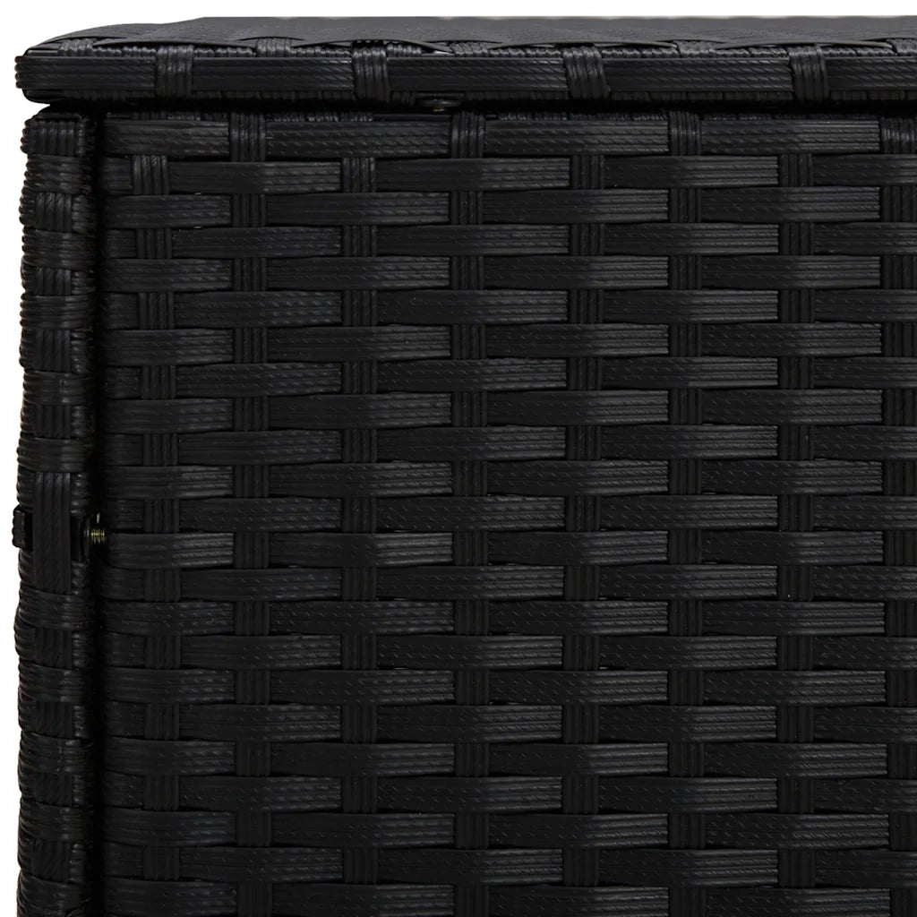 Tavolini 3 pz | Tavolo laterale Neri in Polyrattan