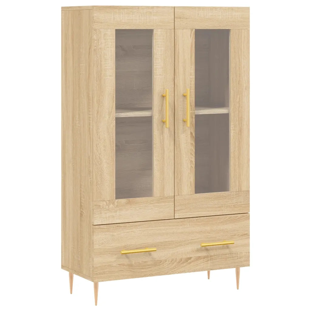 vidaXL Credenza Rovere Sonoma 69,5x31x115 cm in Legno Multistrato