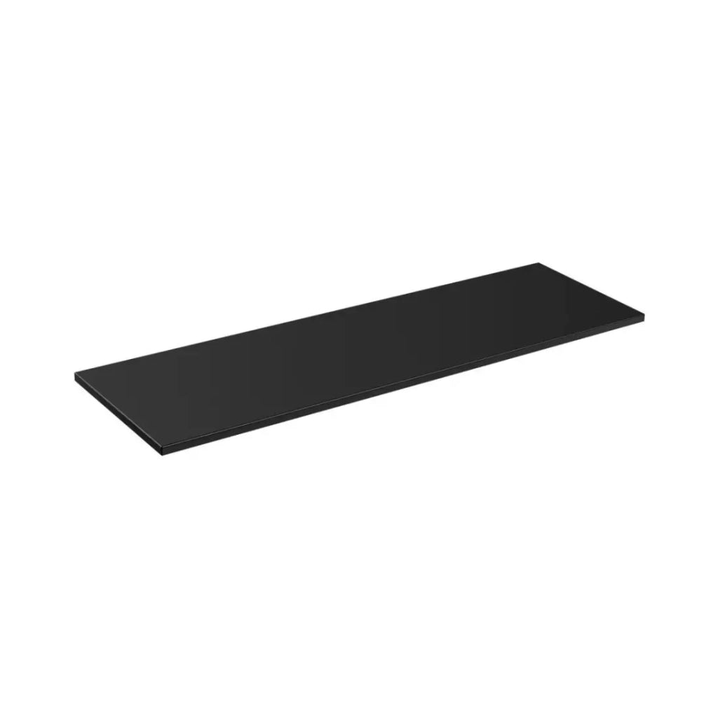 Piano lavabo VANTA 180 cm nero – Top XXL per mobile sottolavabo