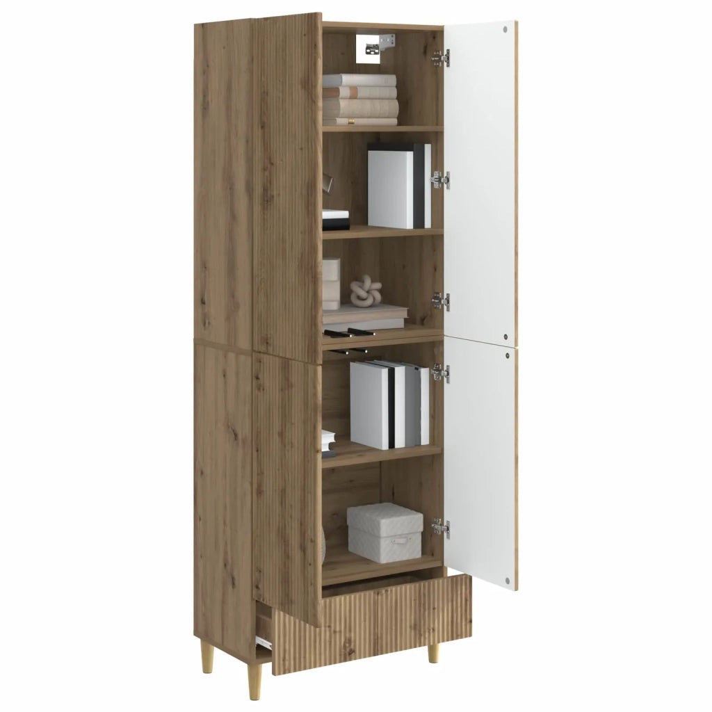 Set di armadi 2 pcs Rovere Artigianale 66 x 34,5 x 95 cm