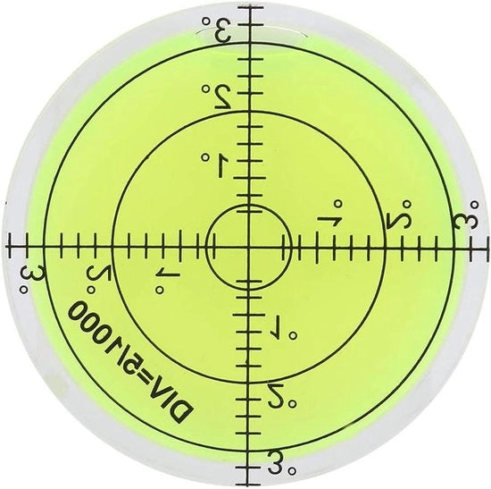 Instrumento di Bubble per Calibrazione Orizzontale di Scala Elettronica