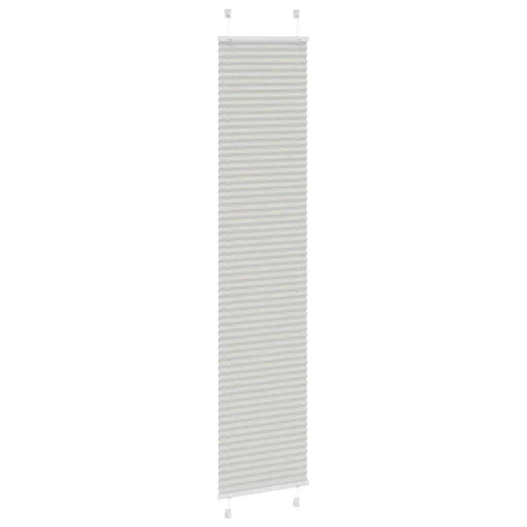Tenda Plissettata | Tenda pliss¨¨ Grigio Chiaro 40x200 cm Larghezza Tessuto