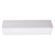10pz paraspigolo ornamentale barocco mm 30x30 h. cm 290 - noce scuro cod:ferx.103268nlm