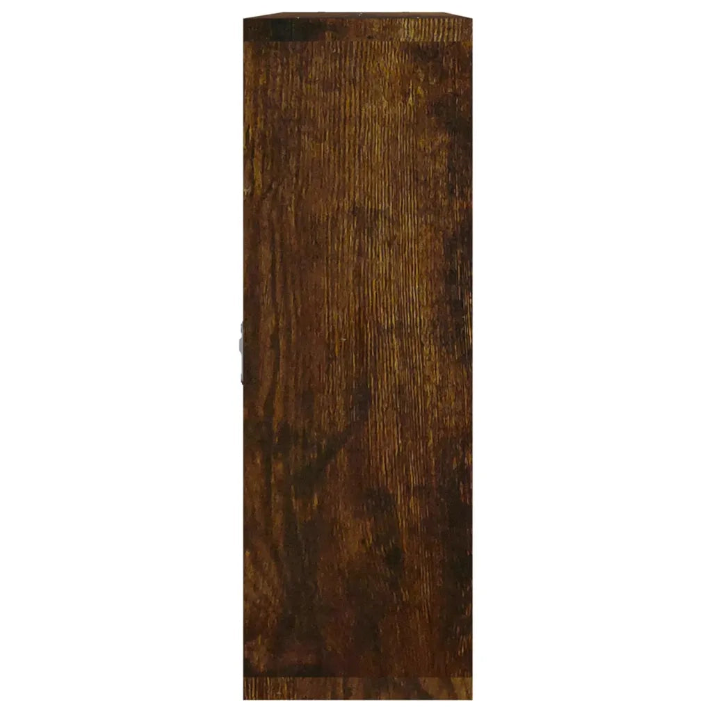 Scaffale a Muro 8 Scomparti Rovere Fumo cod mxl 33048