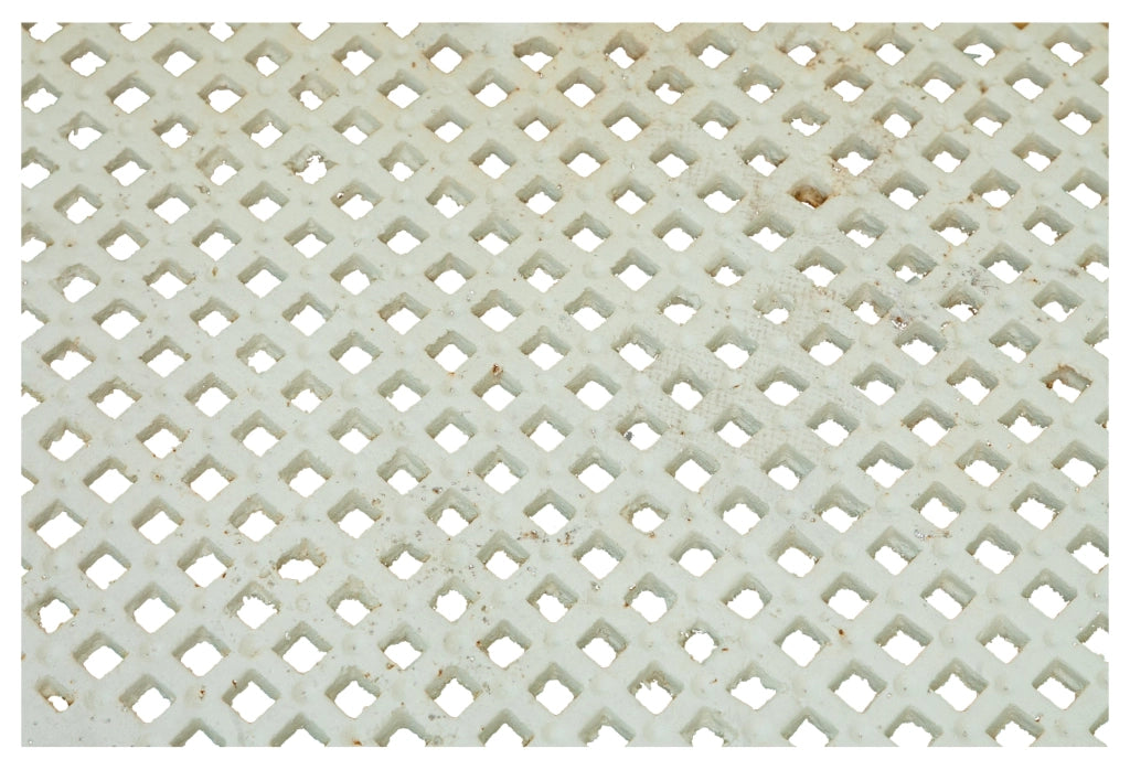 Biscottini Panchina Liberty in ghisa finitura bianca anticata 130x50x82 cm Robusta stabile