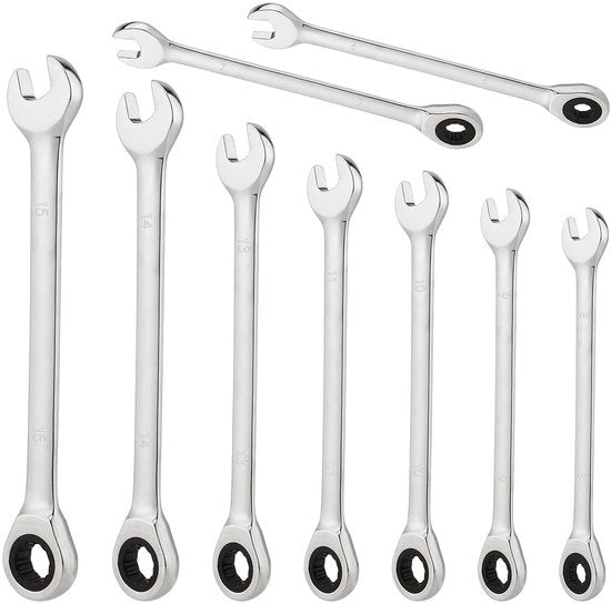 Kit di chiavi per Ratel - 9 pezzi - Kit di manutenzione - Acciaio inox