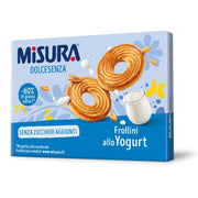Misura dolcesenza biscotti allo yogurt in confezione da 400 grammi