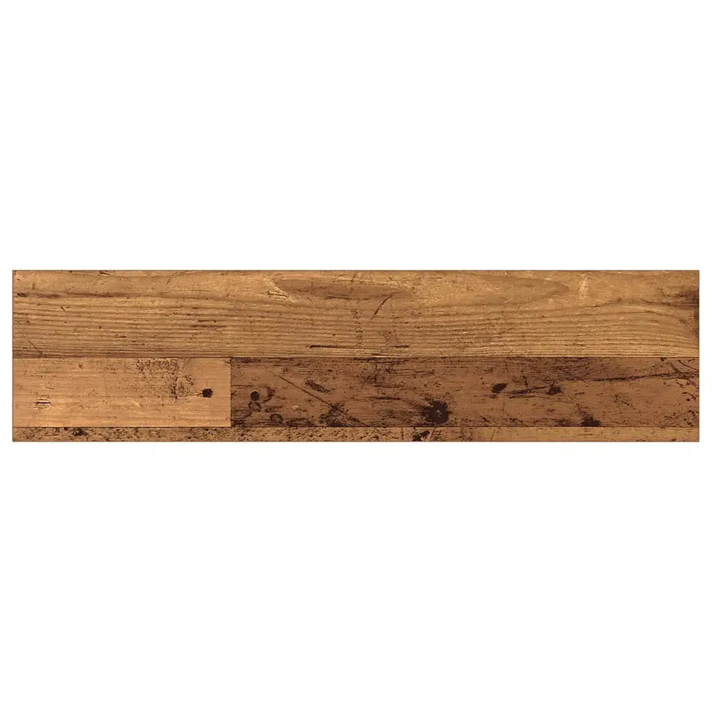 vidaXL Scaffale 4 pcs Marrone 80 x 20 x 1.5 cm Legno multistrato