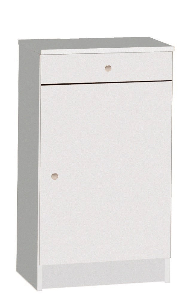 KIT MOBILE MULTIUSO H80 L46 P34 Cm FINITURA BIANCO LISCIO SARMOG 222k