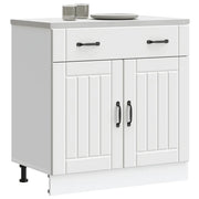 Base da Cucina Lucca Bianco in Legno Multistrato