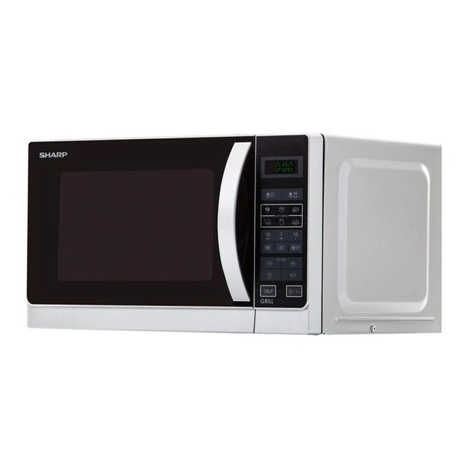 Sharp Home Appliances R742INW forno a microonde Superficie piana Microonde combinato 25 L 900 W Argento