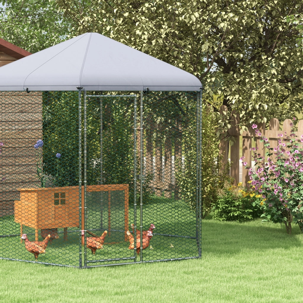 Recinto per polli esterno ¨C Minimal ¨C 5 m2 2.8x2.45x2.46 m