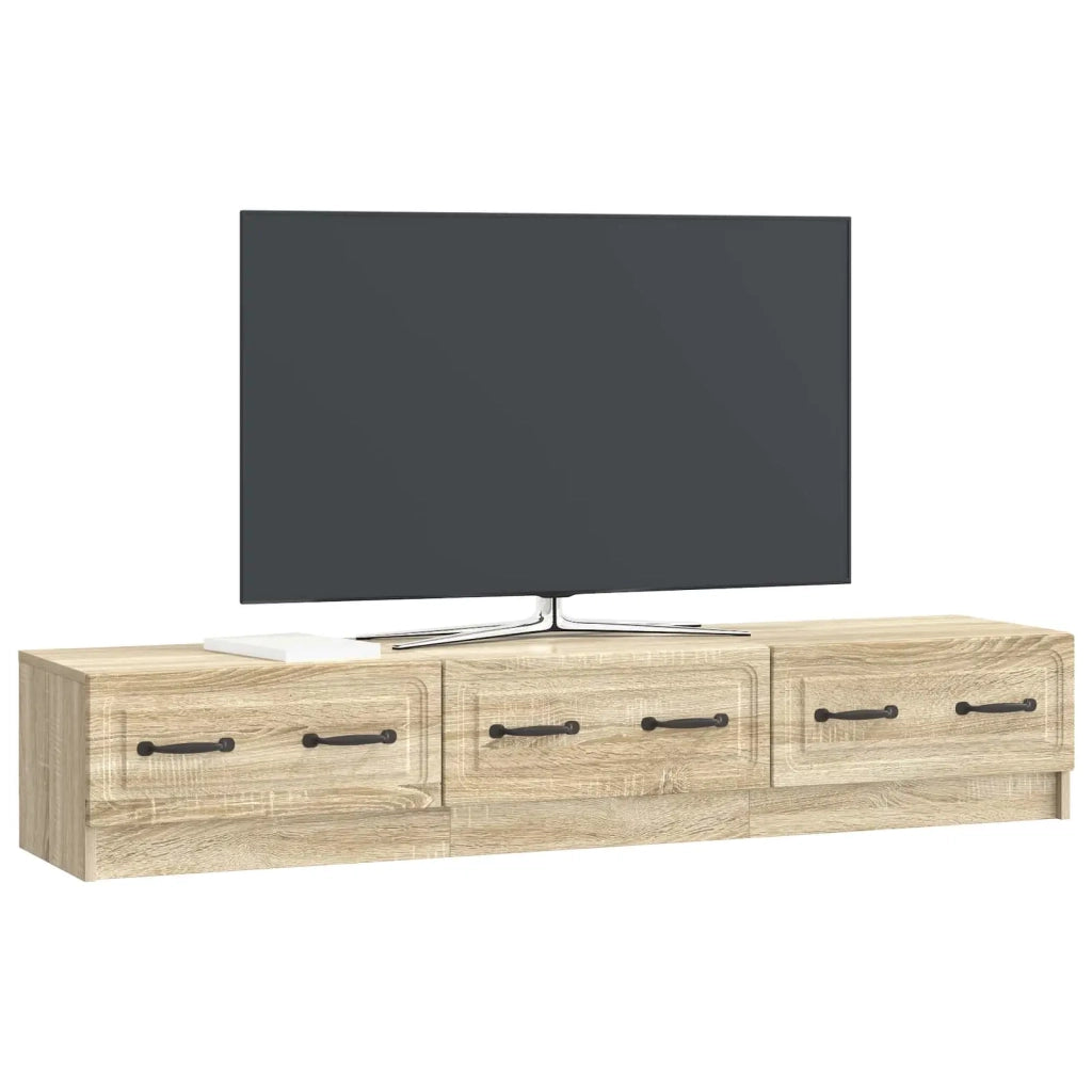 Mobile TV Rovere Sonoma 147 x 34,5 x 27 cm Legno ingegnerizzato