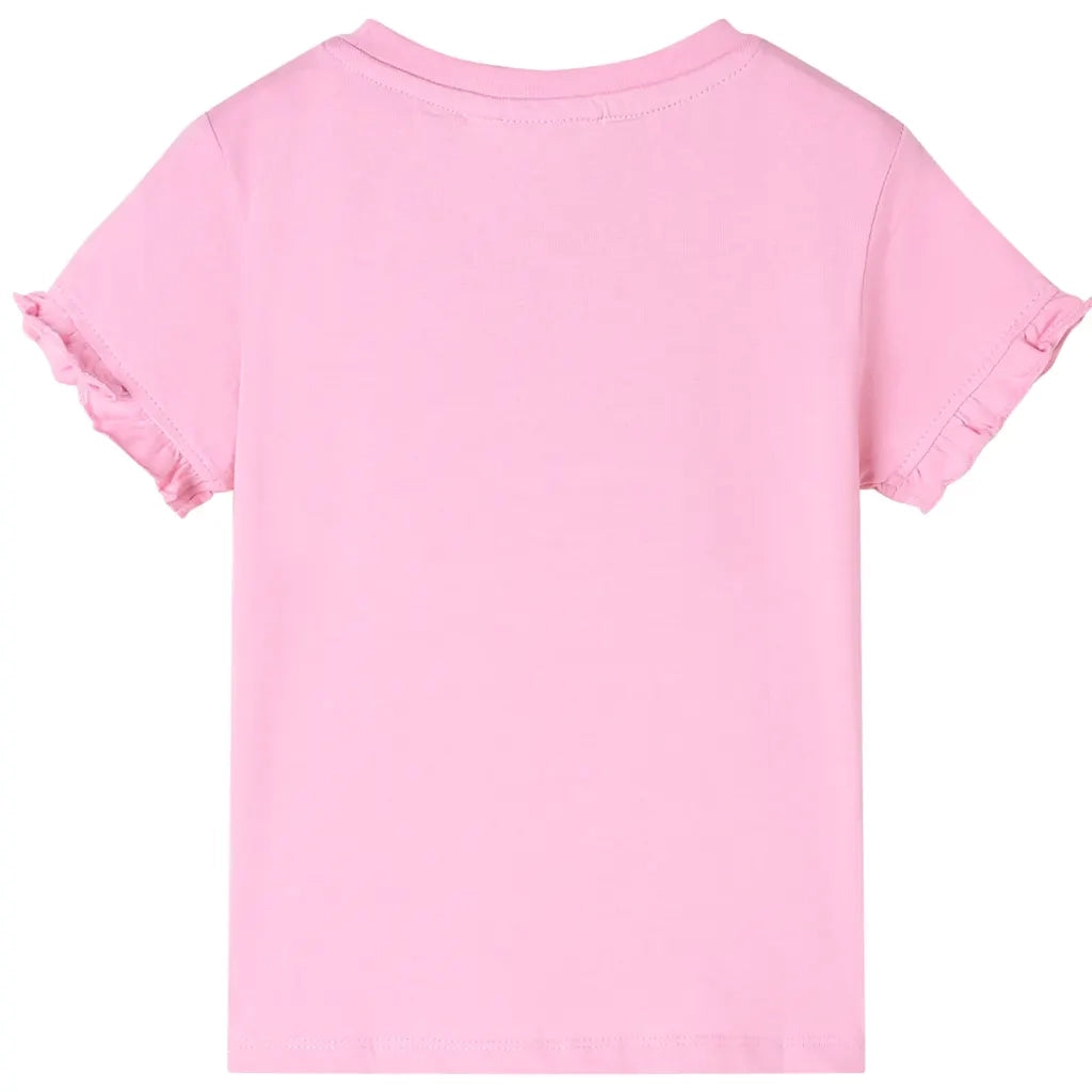 Maglietta da Bambina a Maniche Corte Fucsia 116cod mxl 133295